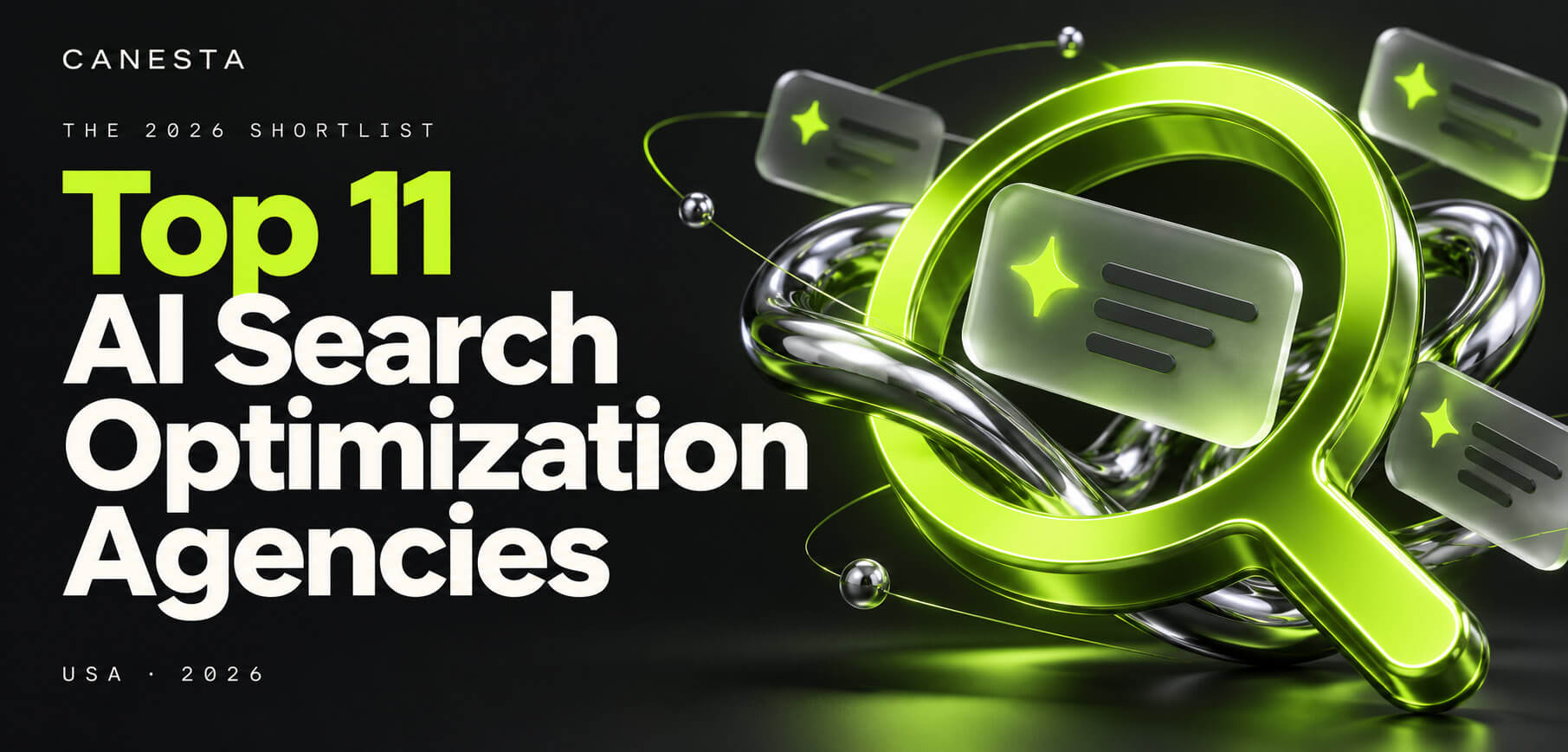 Top 11 AI Search Optimization Agencies Cover